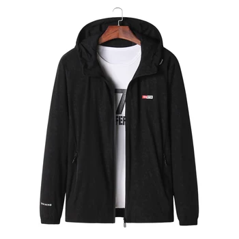 

2019 NEW 8XL 6XL 5XL 2018 Spring New Jacket Men Loose Fit Jackets Men Youth Windbreaker Casual Coats Outerwear Brand Clothing