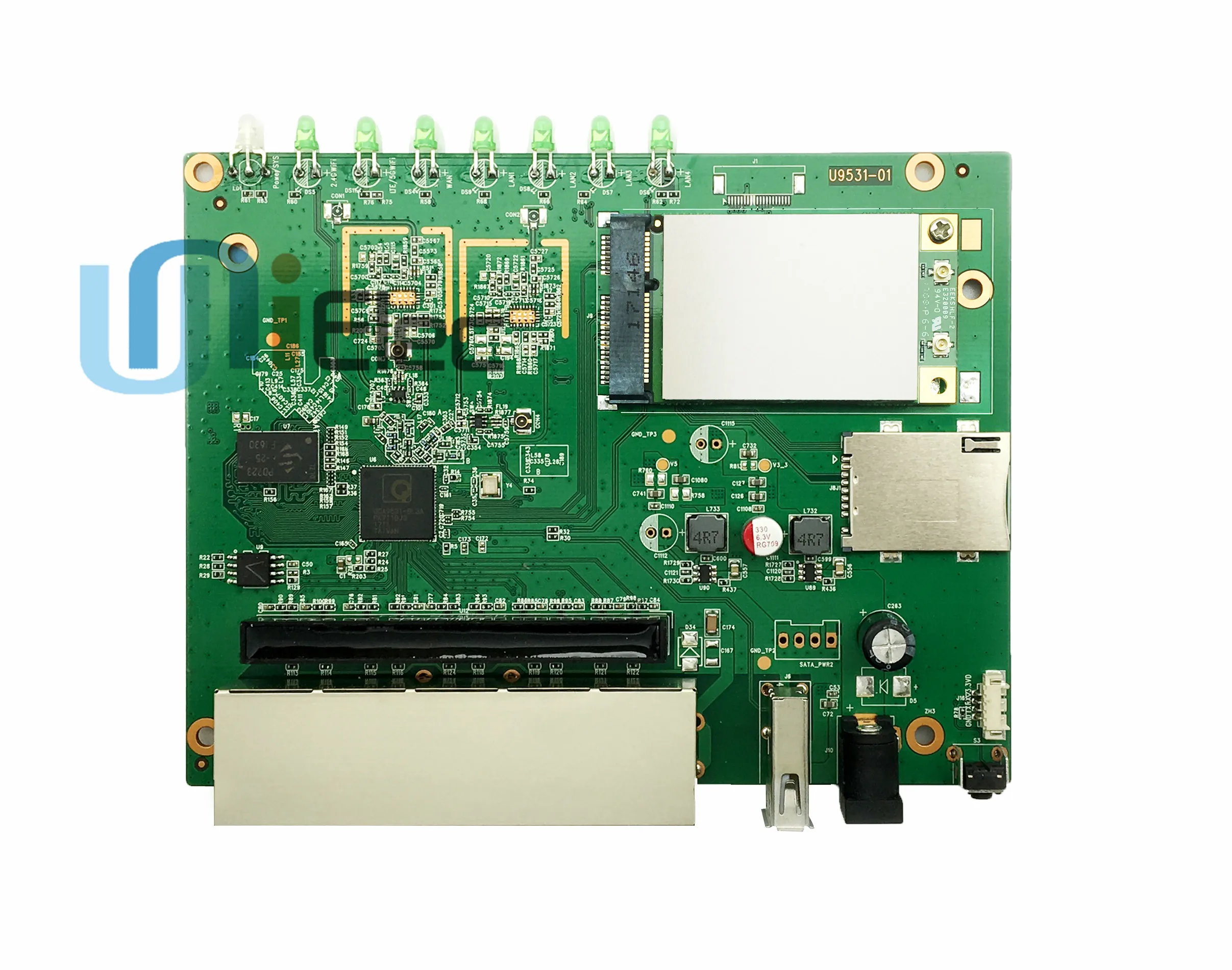 Qualcomm QCA9531 2 4 г маршрутизатор брандмауэра OpenWRT qsdk MT7612 Чипсет WI FI Печатная плата PCBA ODM