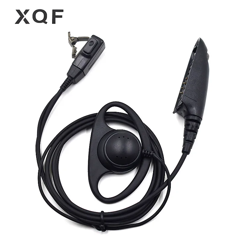 10Pcs Over Ear Headset Earpiece PTT Mic for Motorola CB Radio HT750 HT1250 GP328 GP680 PRO5150