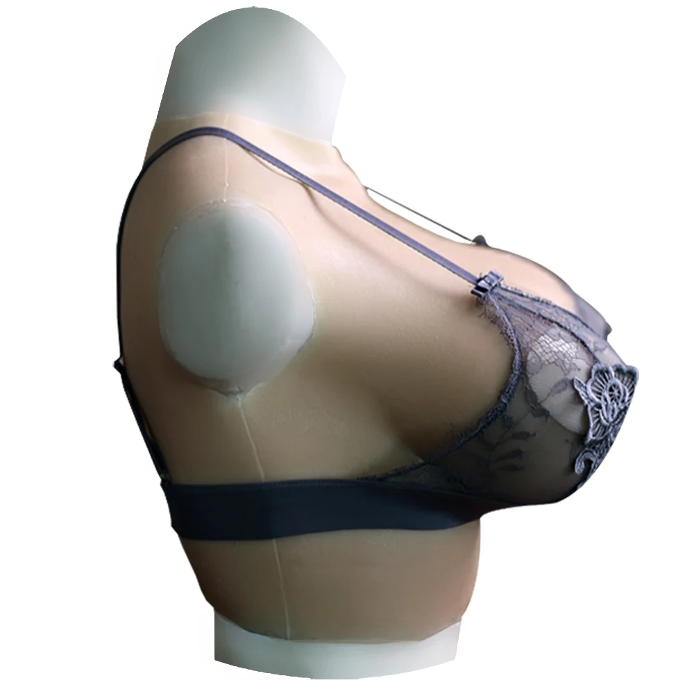 Freeme силиконовые груди круглый воротник короткая версия F чашки для Corssdresser и