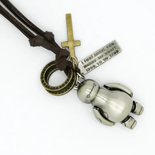 Фото ожерелье с медведем для мужчин и женщин модное регулируемое цена