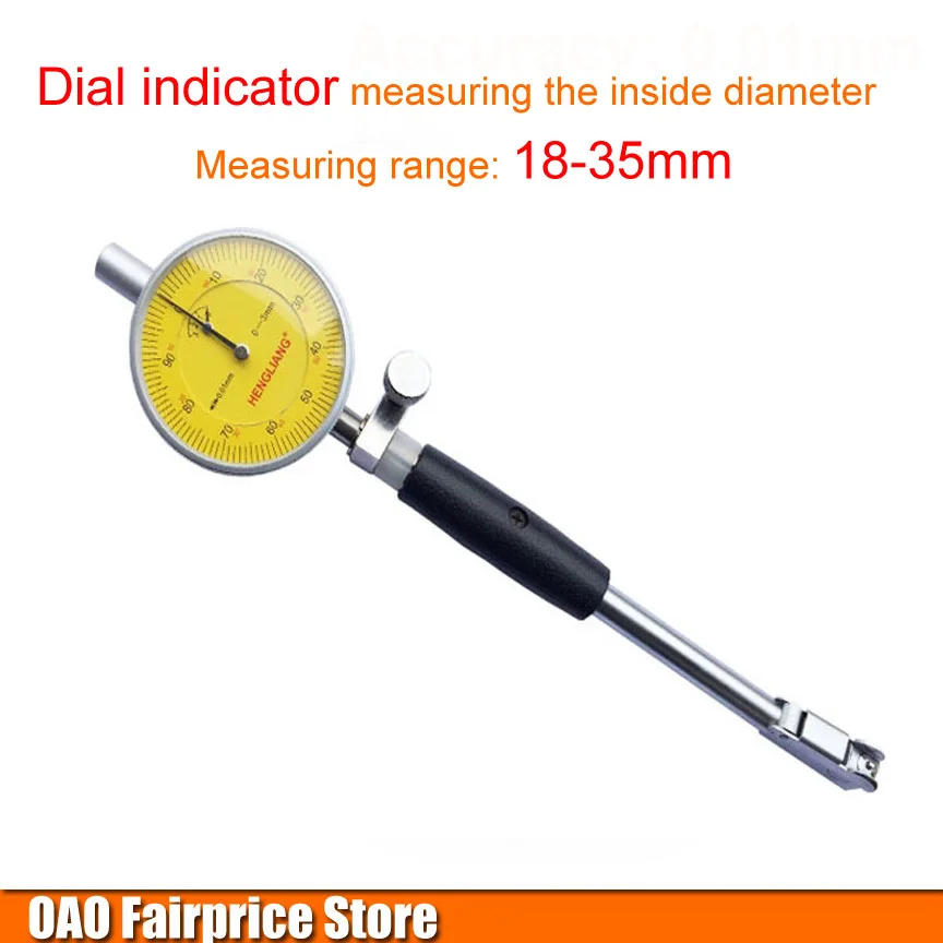 The inside diameter dial indicator / inner diameter measuring gauge