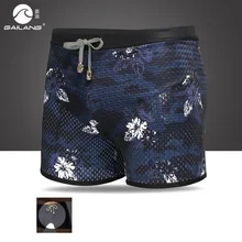 Мужские плавки, купальник в морском стиле, одежда для бассейна, шорты, плавки, бикини, Шорты для плавания, боксеры, дышащие сексуальные купальники, maillot de bain
