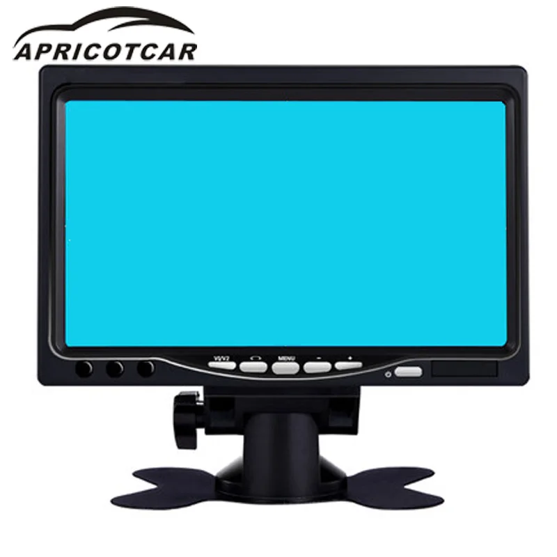 

7 "TFT HD LCD Stand Desktop Display Car Wireless Rearview Mirror Standby Camera Mirror Monitor Rewind Priority Buses Trucks Can
