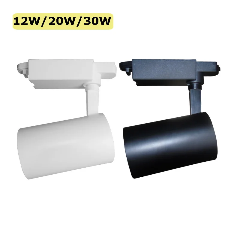 LED Track Light 5W 7W 12W 20W 30W COB Rail Spotlights AC 220V 15degree 24degree for Clothing Stores Showrooms Supermarkets (6)