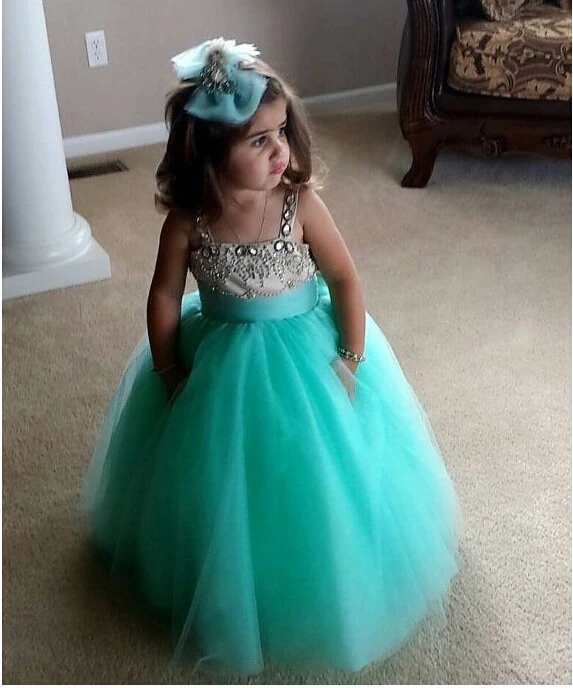 Vestidos color menta para niñas Vestidos color menta para niñas