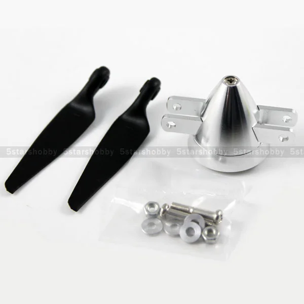 

RC Plane 6 X 3" Folding Propeller with 30mm Aluminum Spinner 3.2mm Hub