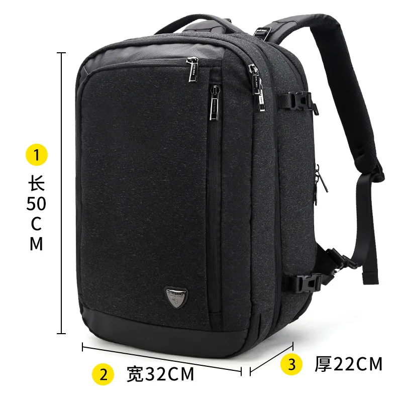 

JIULIN Men's shoulder bag business leisure 17-inch computer bag large capacity detachable travel bag multi-functional travel