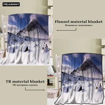 

Snow Hot Sale Blankets 3D Printing Soft Blanket Throw On Home/Sofa/Bedding Portable Adult Travel Cover Blanket