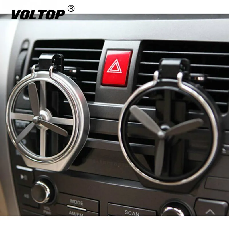

Propeller Folding Cup Holder Adjustable Drinks Holder Car Accessorie Beverage Bottle Can Stand with Cooling Fan