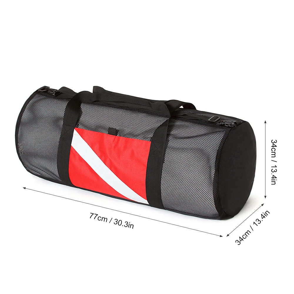 NEW Mesh Duffel Gear Bag Snorkel Equipment Gym Bag for Mask Snorkel Fins Scuba Diving Bags Surfing Gear Pouch Case