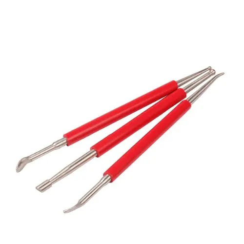 

Stainless Steel Polymer Clay Craft Tool Wax Clay Sculpting Tool Set Pottery Carving Making Perfect