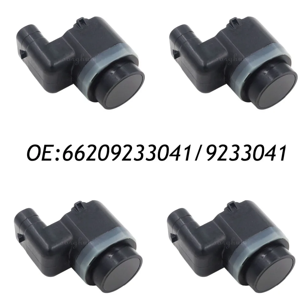 cheap 4PCS 9233041 Black PDC Parking Assist Sensor For BMW 5 6 Series F07 F10 F06 F12 66209233041