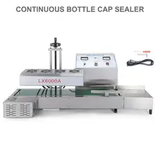 Продолжительное Индукционное запаивание Автоматическая Индукционная машина для герметизации бутылок станок для закупоривания бутылочных крышек для колпачка диаметром 20 мм-80 мм 110 В 220 В