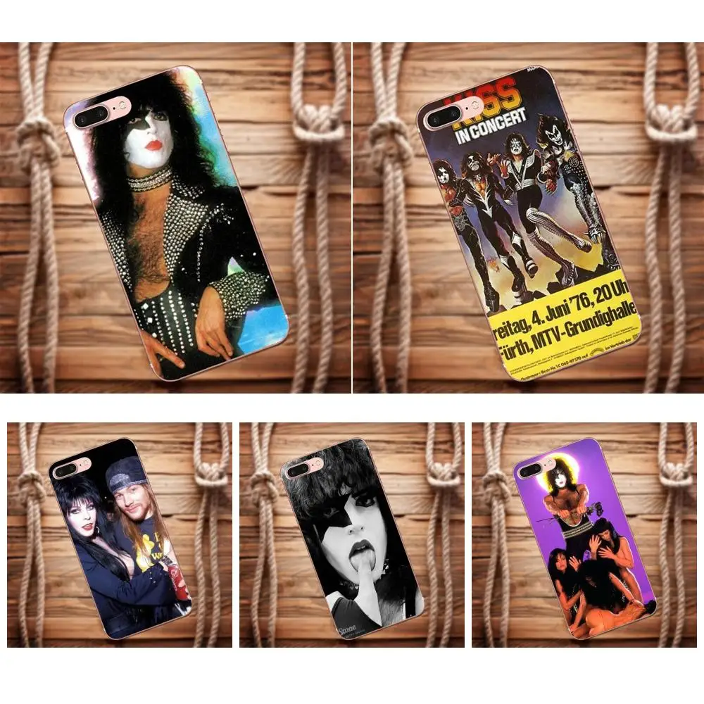 Vvcqod поцелуй Love Gun Rock для LG G2 G3 мини дух G4 G5 G6 K4 K7 K8 K10 2017 V10 v20 V30 мягкие Книги по