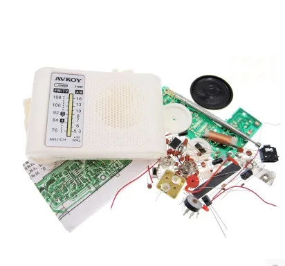 

HAILIANGNIAO 1set AM / FM stereo AM radio kit / DIY CF210SP electronic production suite 100%new