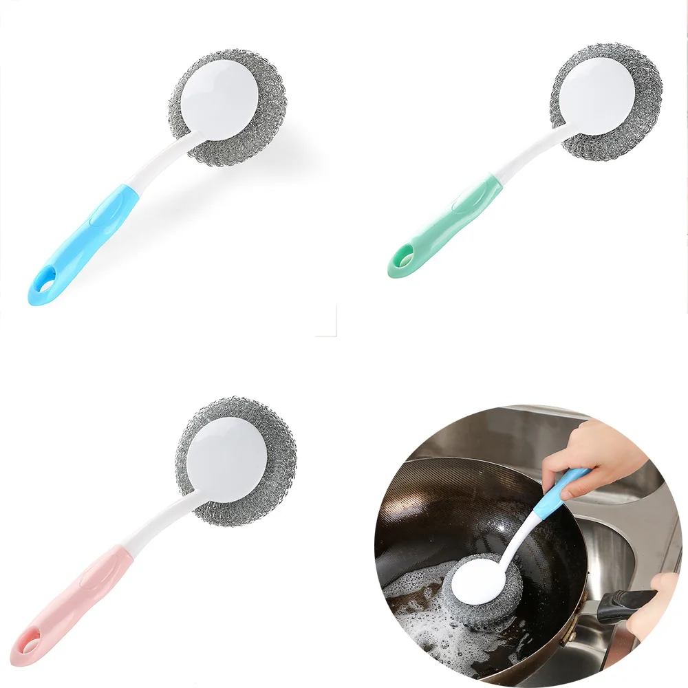 1 Piece Creative Pot Pan Dish Bowl Cleaning Brush With Long Handle