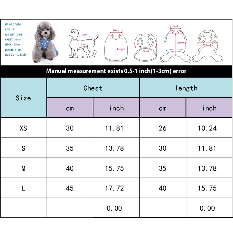 Летняя джинсовая ткань одежда принцессы для собак платье Милая Одежда для животных с бантом XS/S/M/L 1 шт