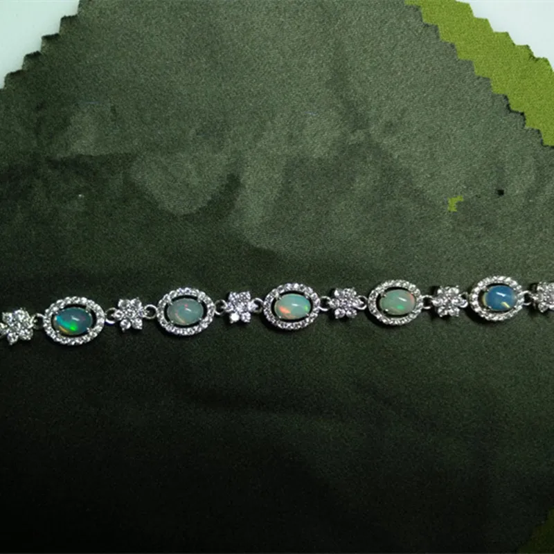 Благородный натуральный огненный опал ювелирное изделие из стерлингового