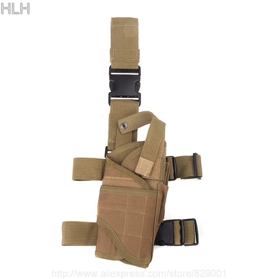 Регулируемая тактическая кобура для ног Glock 17 19 P226 1911 пистолета RH страйкбол чехол