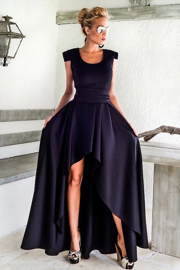 Navy-Sophisticated-Party-Queen-High-Low-Dress-LC61918-5-3