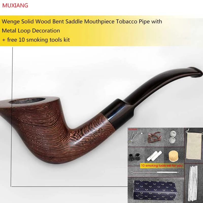 Buy MUXIANG 10 Smoking Tools Kit Handmade Wooden
