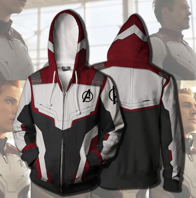 Avengers Endgame Sweatshirt Advanced Tech Hoodie Cosplay Costumes 2019 new superhero Iron Man Hoodies suit clothes