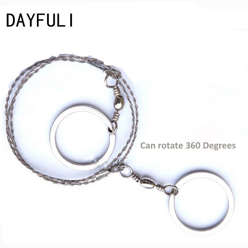 Manual Hand Steel Rope Chain Saw Practical Portable Emergency Survival Gear L1