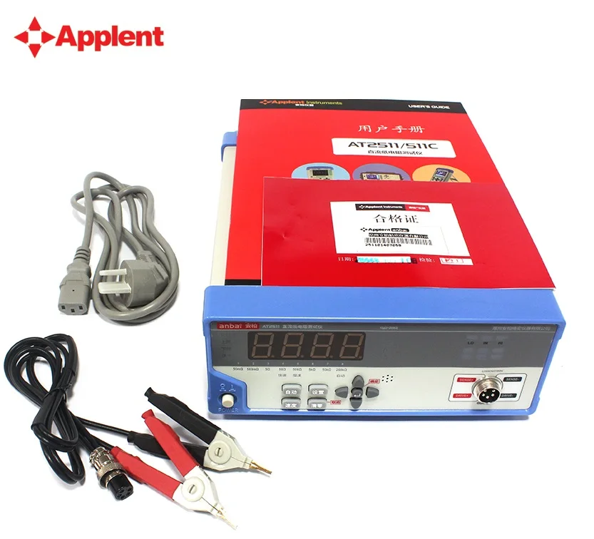 AT2511 Low Ohm Meter for PCB patterns Pure resistance Free shipping | Инструменты