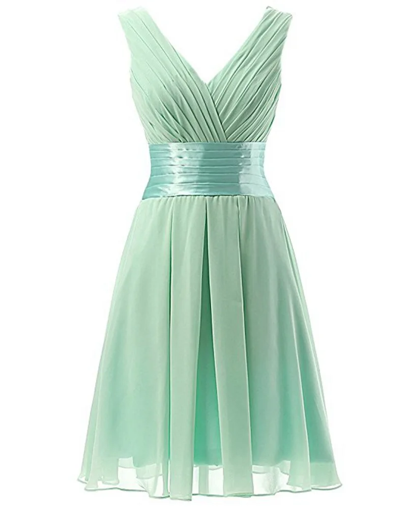 

Chiffon Bridesmaid Dress Short Wedding Guest Party Dresses 2019 Pink Bridesmaid Gowns Lavender Color Dress