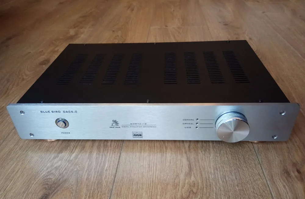 Bluebind DAC6.0 двойной WM8741 Xmos ЦАП HIFI EXQUIS коаксиальный Оптический декодер динамический