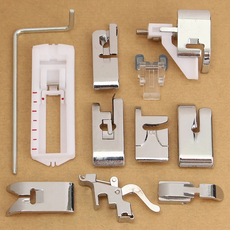11Pcs/set Snap on Presser Feet for Low Shank for Husqvarna Sewing