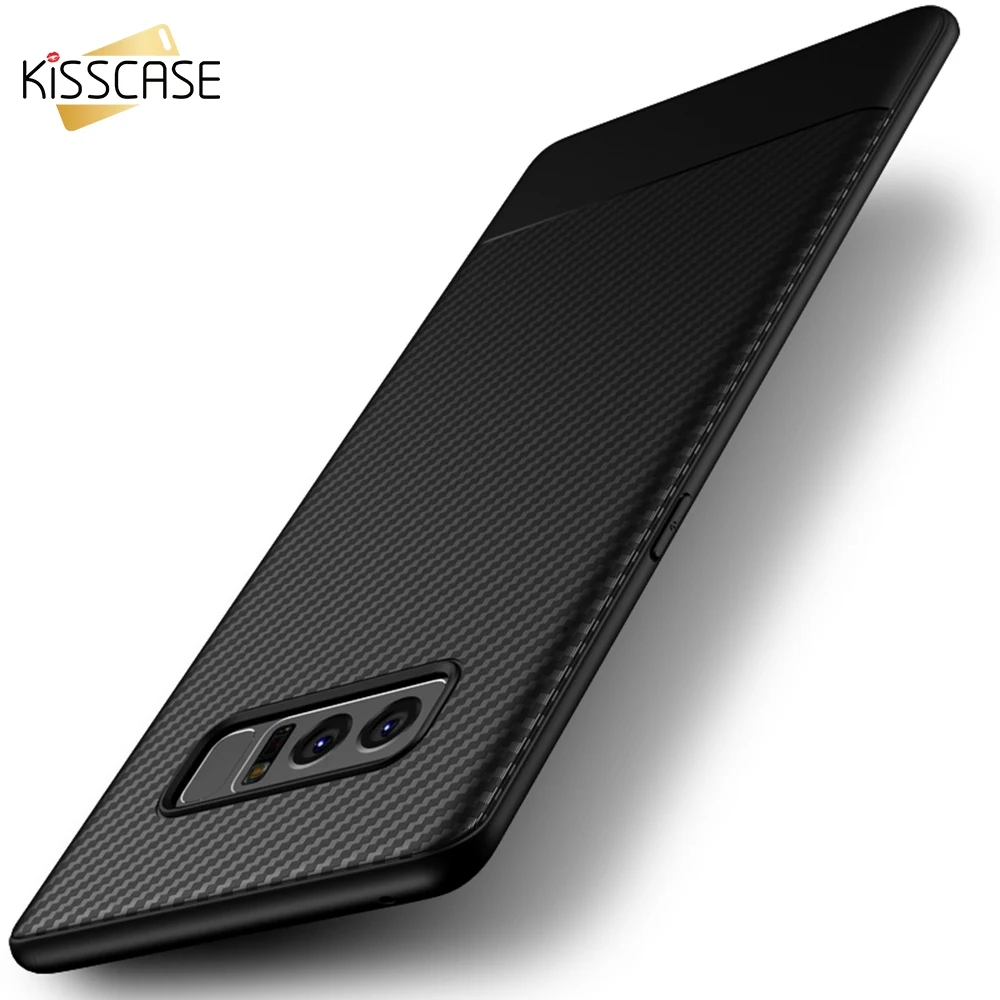KISSCASE Luxury Phone Case For Samsung Galaxy Note 8 New Soft Carbon Fiber Cover For Samsung Galaxy S8 S8 Plus Accessories Capa cases-for-s8+ : image KISSCASE Luxury Phone Case For Samsung Galaxy Note 8 New Soft Carbon Fiber Cover For Samsung Galaxy S8 S8 Plus Accessories Capa cases-for-s8+