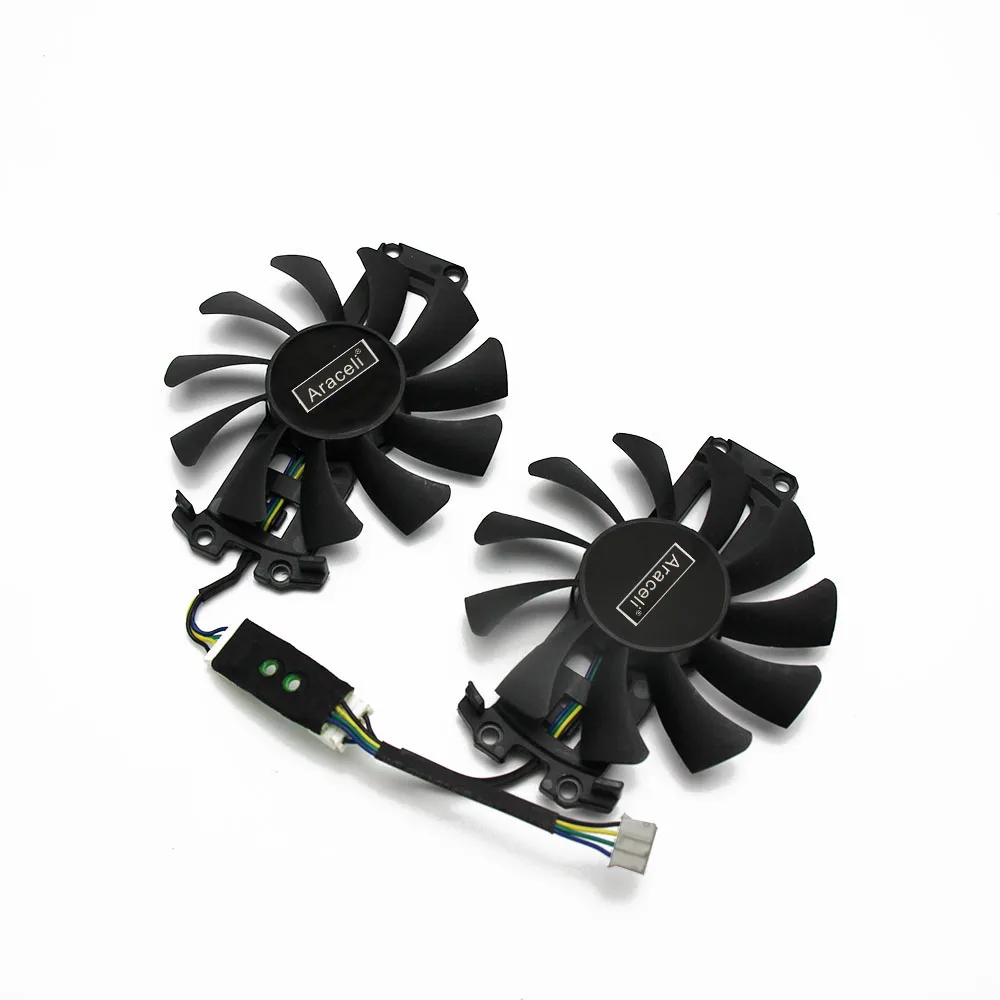 GA81S2U 12V 0.38A 75mm 4Pin Apistek GTX 960 Cooler Fan For ZOTAC GTX960 4G PCI-EDC Graphics Card Fan