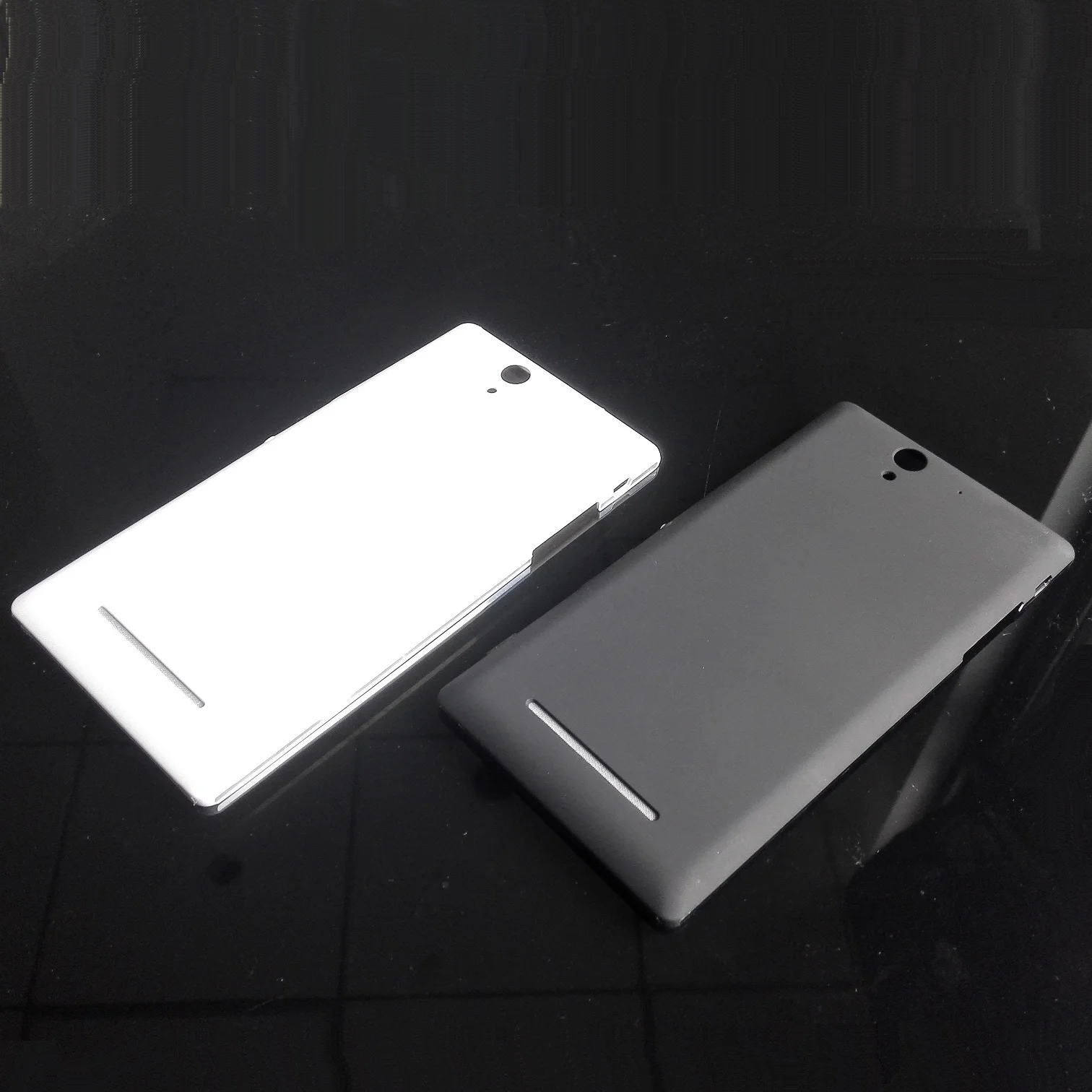 Черный и Белый Корпус задней крышки батарейного отсека для Sony Xperia C3 S55T S55U D2533