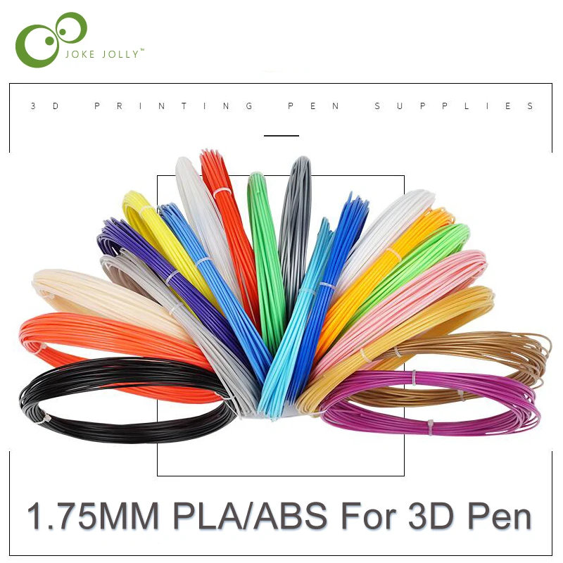 

1.75MM PLA Filament Materials For 3D Printing Pen Threads Plastic Printer Consumables DIY Gifts toys for Kids GYH