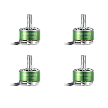 New Upgraded 1407 Motor RV1407 Drone Motors 3700KV/4200KV 4pcs CW For RC Multicopter Models FPV Racing Drone Quadcopter 80-150mm ldarc tiny 6x tiny 6 upgraded version 65mm mini fpv drone f3 betaflight fc 25mw 16ch vtx 716 17600kv brushed motor 250mah ph2 0