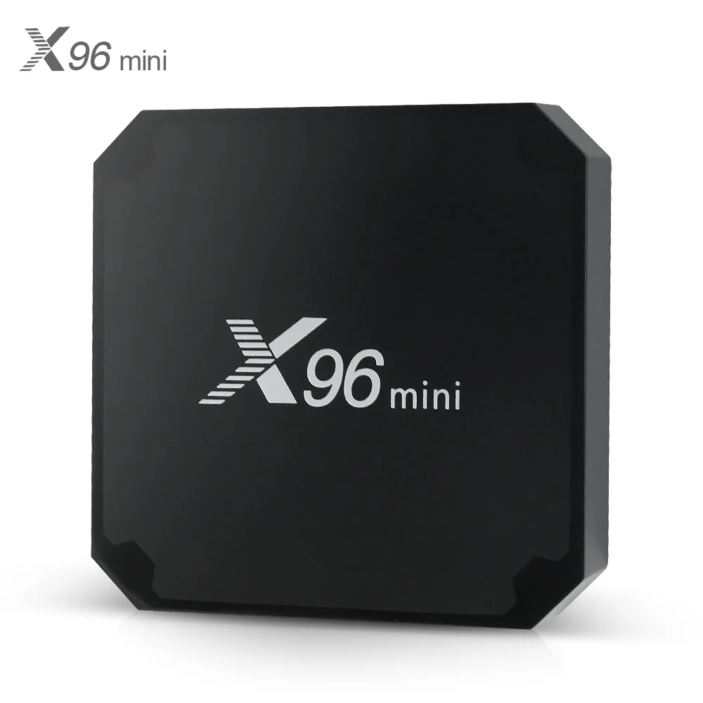 X96 Мини ТВ приставка Android 7,1 Amlogic S905W четырехъядерный процессор поддержка 4K 2,4 ГГц Wifi X96Mini медиаплеер Android ТВ приставка