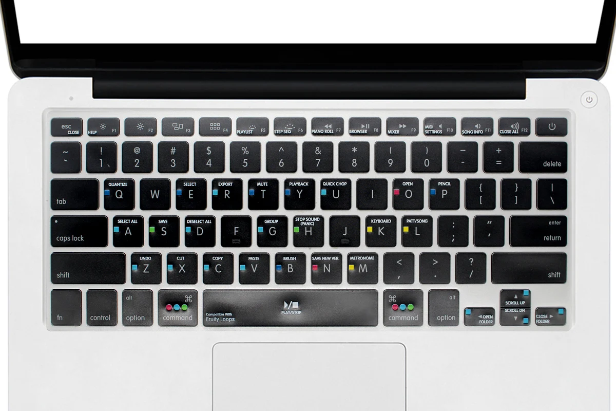 Для Macbook Pro Air 13 15 17 Usa Fruity Loops Fl ярлык горячий ключ функциональный ТПУ подсветка