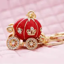 Red Diamond Pumpkin Car USB Flash Drive U Disk Genuine Capacity 8GB 16GB 32GB 64GB Gift Jewelry Pen Drive Pendrive Menmory Stick