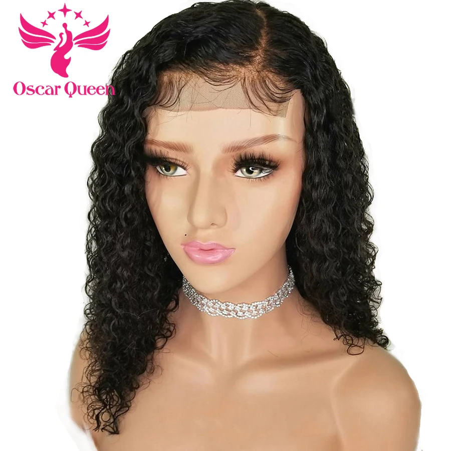 Curly Wig Indian Lace Front Human Hair Wigs With Baby Hair Lace Front Wig Remy Hair Pre Plucked