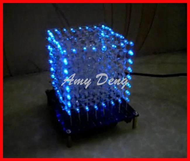 Набор 3D8 Light Cube DIY Kit (573 + 2803 5a60s2) 8*8*8 наборы световых кубиков Отправка данных|kit diy|kit