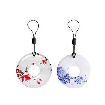 

RFID 13.56MHz NFC Tag Token Key Ring IC Tags M1 S50 Compatible RFID Keyfob 5PCS