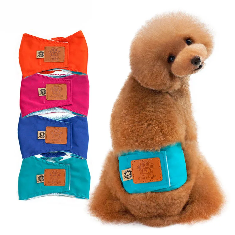 Washable Male Dog Diapers Reusable Durable Comfortable Puppy Pet Dog