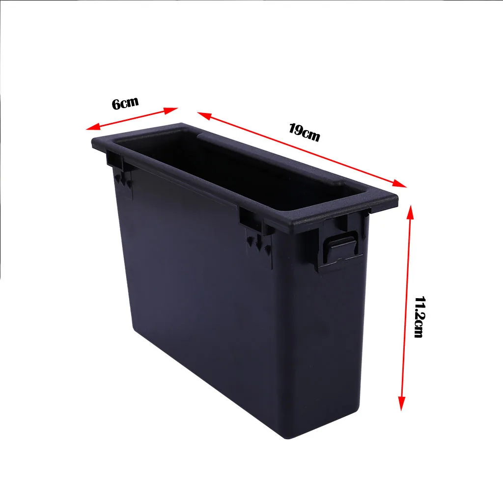 

Universal Car Stereo Radio Dashboard Storage Box For Mazda Mounting 1DIN Pocket Kit With Cup Holder Multifunctional 6