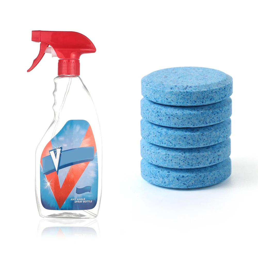 

1/5/10PCS Effervescent Spray Cleaner Concentrate Home Cleaning Tool Auto Windshield Glass Washer Effervescent Tablets