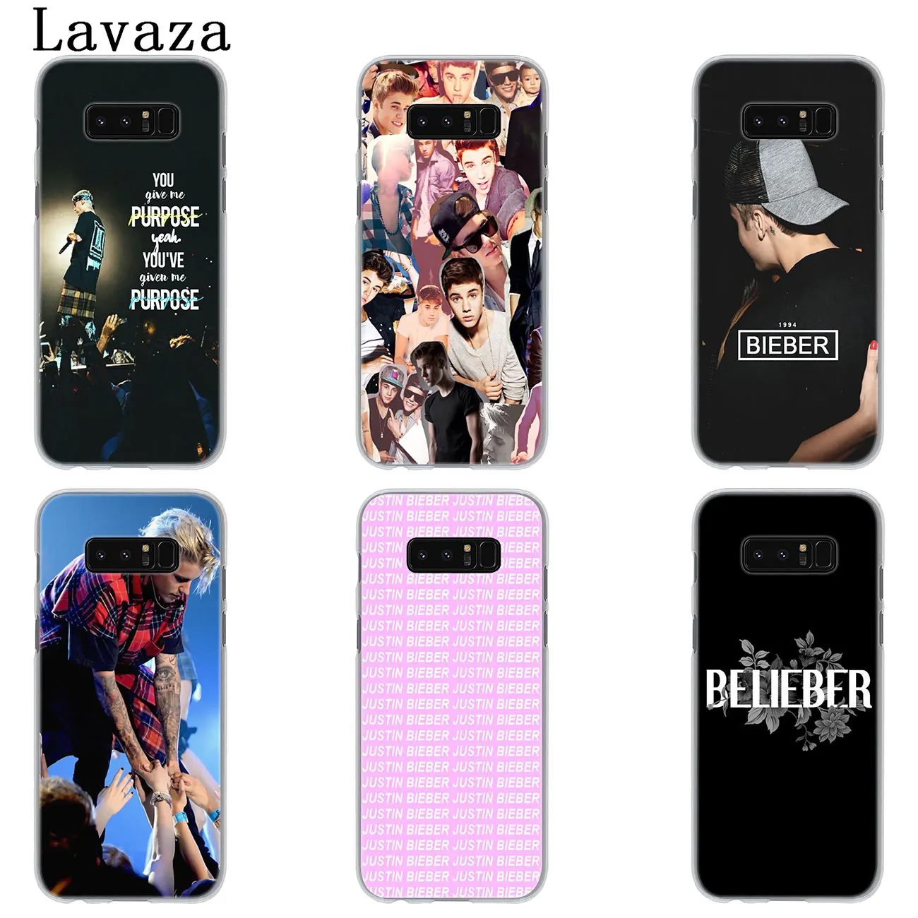 Lavaza Justin Bieber Phone Case for Samsung Galaxy A9 A8 A7 A6 Plus 2018 A5 A3 2017 2016 2015 Note 9 8 A8Plus Cover