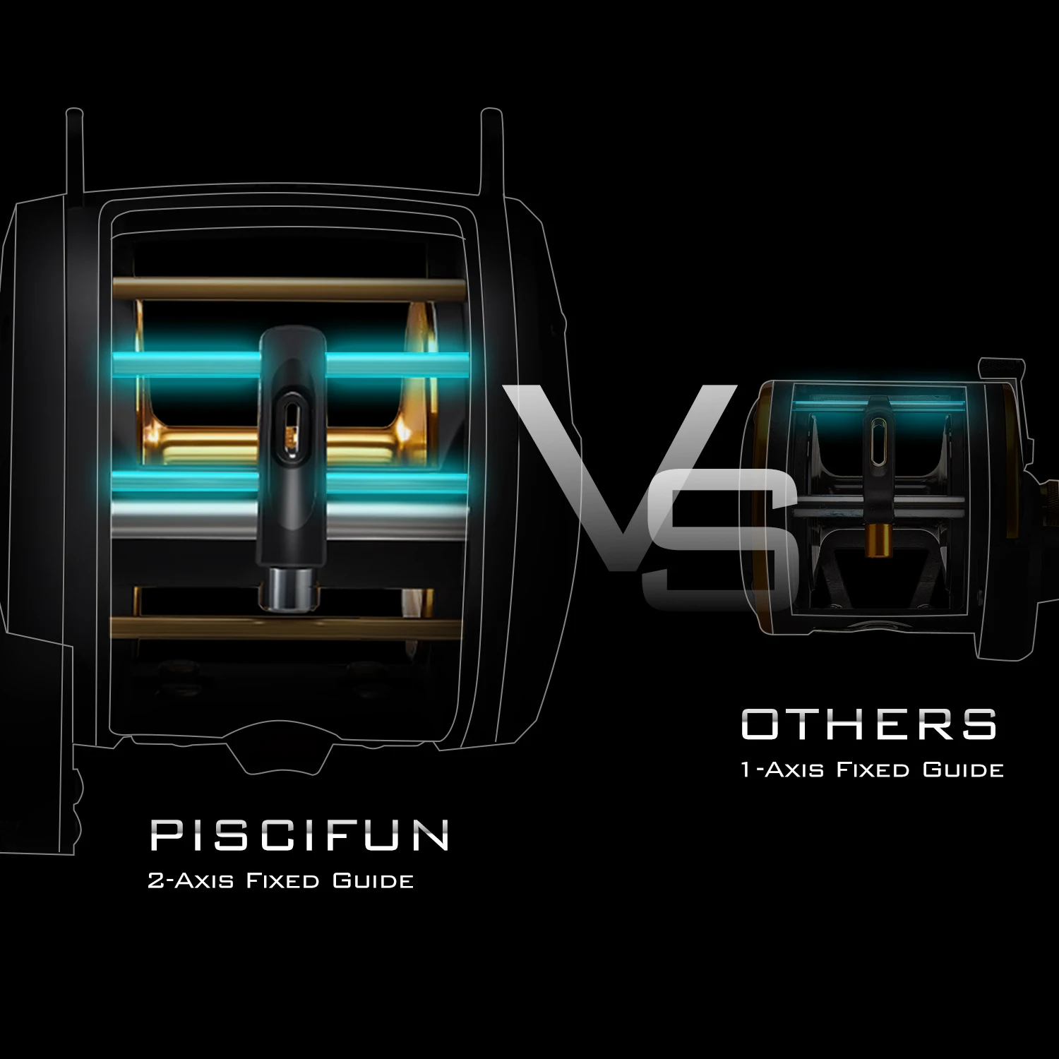 Катушка рыболовная Piscifun Salis X 6 2: 1 до 17 кг|Рыболовные катушки| |