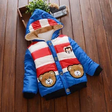 2016 Hot automne hiver Enfant Veste De Mode Garçon et fille Cachemire À Manches Longues À Capuche Vêtements Enfants Manteaux Chauds
