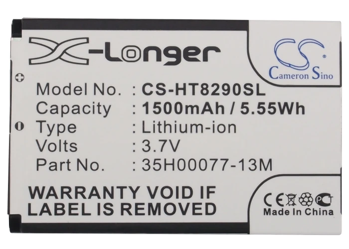 

Cameron Sino 1500mAh Battery 35H00077-13M for HTC Max 4G, Quartz, T8290, Yota 4G